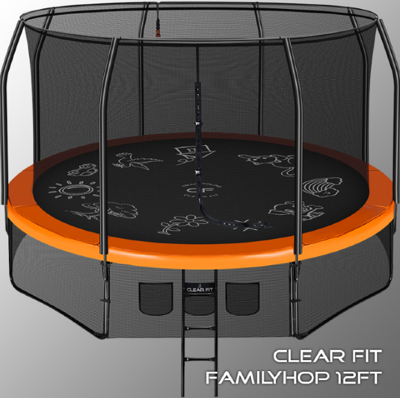 Батут Clear Fit FamilyHop 12Ft Батут Clear Fit FamilyHop 12Ft
