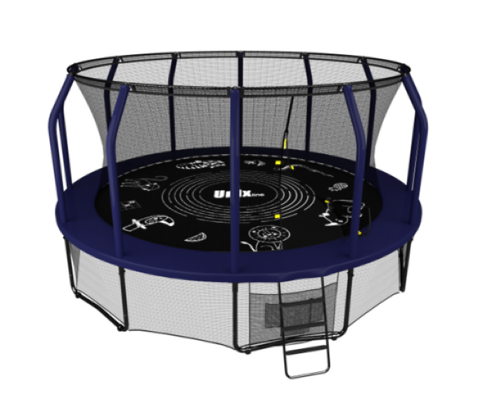Батут UNIX line SUPREME GAME 16 ft (blue)