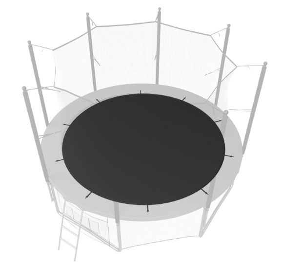 Чехол для батута Unix line 12 ft