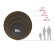 Батут UNIX line 8 ft Black&Brown (outside)